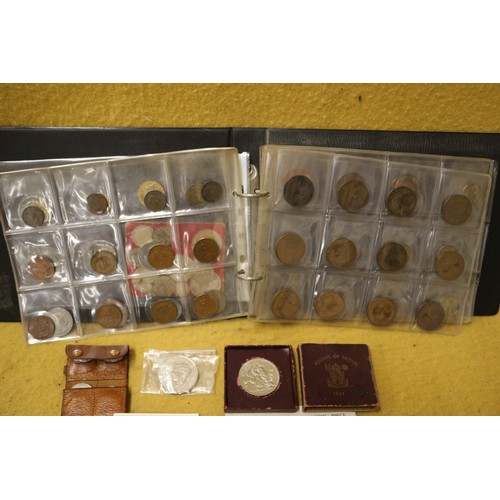 4 - Large Bundle of Coins Plus Full Coin Album