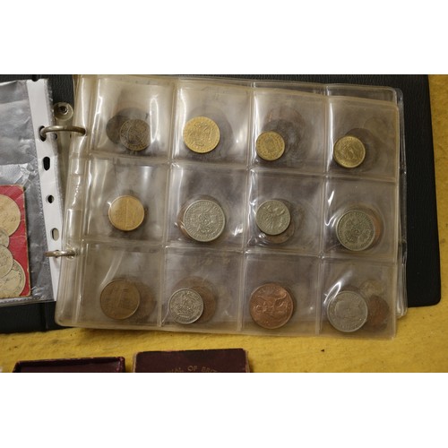 4 - Large Bundle of Coins Plus Full Coin Album