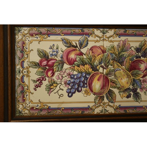 11 - Victorian Tiled Tray, 41cm