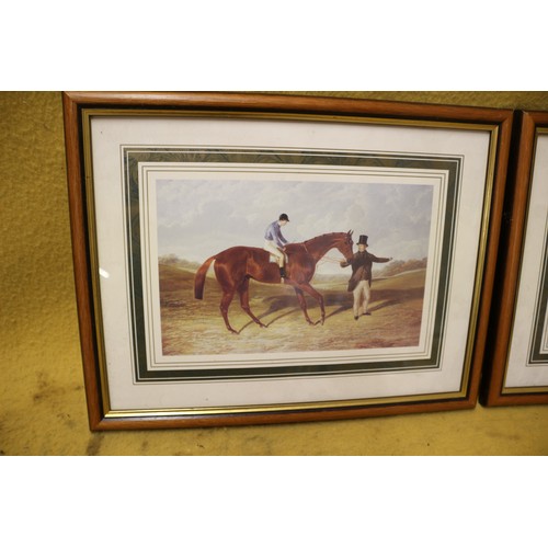 12 - 2x Horse Riding Prints, 44 x 35 cm