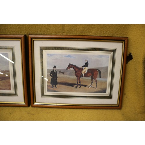 12 - 2x Horse Riding Prints, 44 x 35 cm