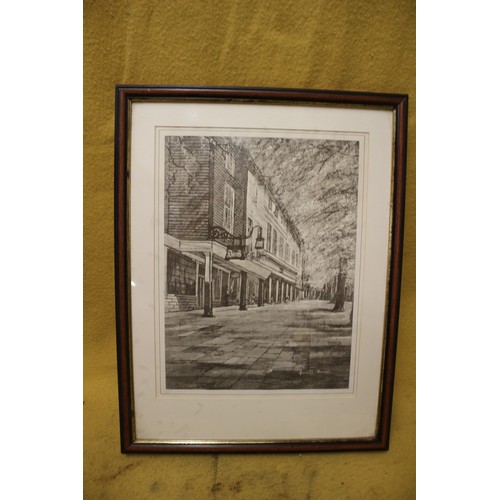 16 - x2 Prints Including 'The Pantiles in Tunbridge Wells' By Raymond Berrow