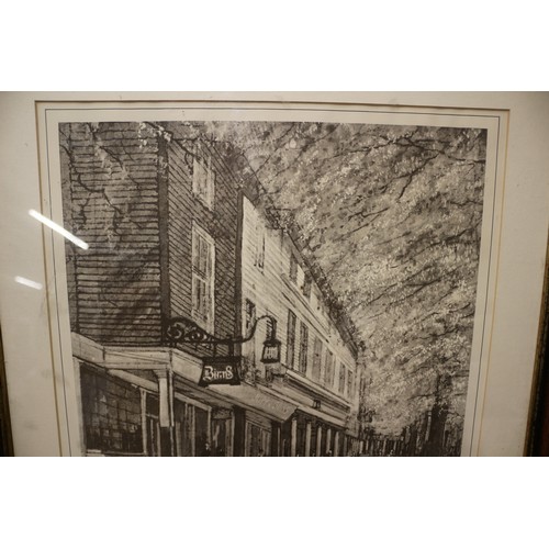 16 - x2 Prints Including 'The Pantiles in Tunbridge Wells' By Raymond Berrow