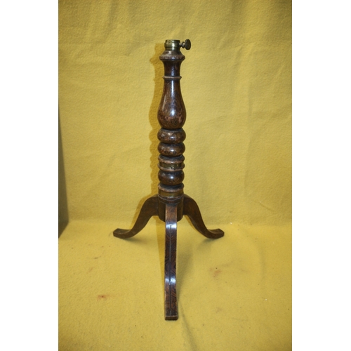 495 - 19th Century, Possibly French, Wooden Mannequin Stand, Ideal to Upcycle or conversion to a Lamp.