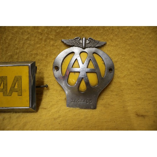 9 - 2 Vintage AA Badges