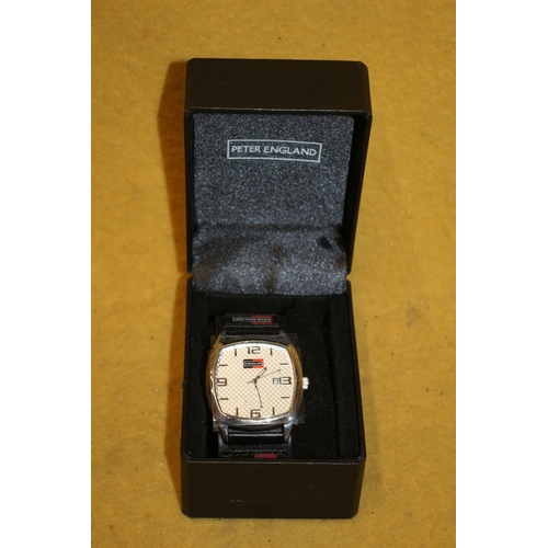 394 - Boxed - New - Peter England Watch