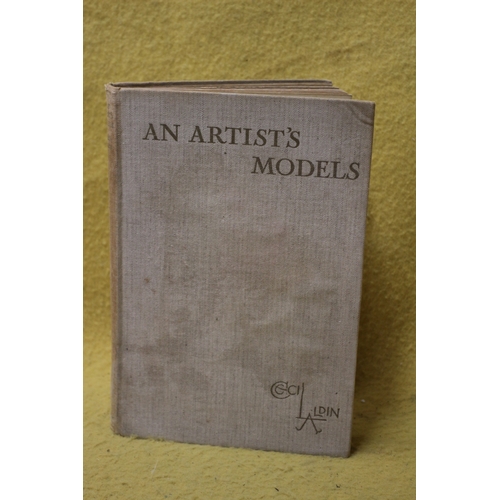 404 - Rare Book - An Artists Models by Cecil Aldin including Many Plates