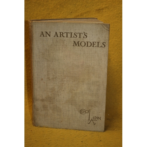 404 - Rare Book - An Artists Models by Cecil Aldin including Many Plates