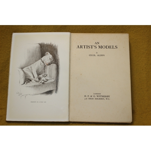 404 - Rare Book - An Artists Models by Cecil Aldin including Many Plates