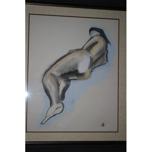 75 - Naked Lady, 54 x 64 cm