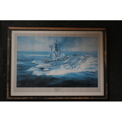 94 - HMS Ark Royal by Robert Taylor Print, 66 x 48 cm