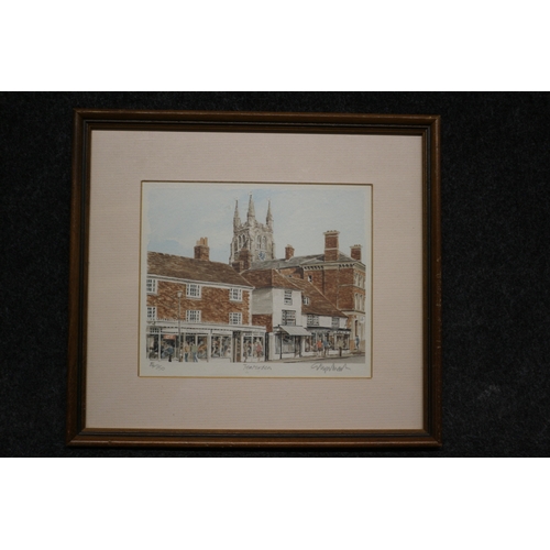 401 - Print of Tenterden, 27 x 29 cm