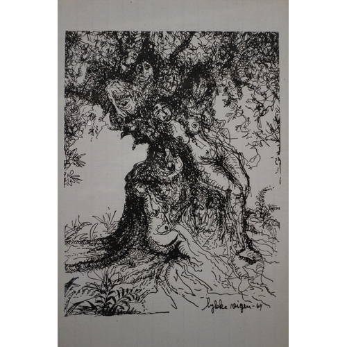 402 - Print of a Tree, 41 x 29 cm