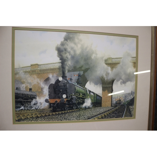 108 - Train Print - 44 x 55cm