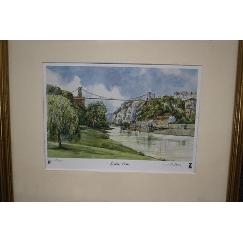 129 - Limited Edition of River View 715/850 - 42 x 35