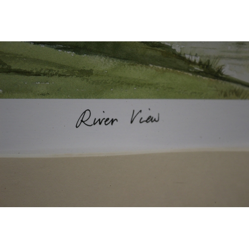 129 - Limited Edition of River View 715/850 - 42 x 35