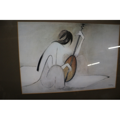 141 - Mandolin Print by Ha Van Vueng -