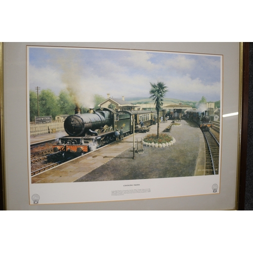 142 - Changing Trains Print - 54 x 44cm