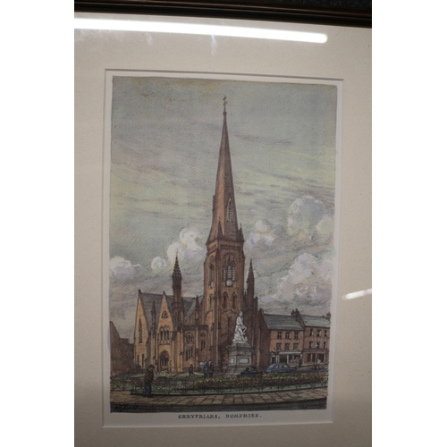 149 - Greyfriars, Dumfries Print - 33 x 43cm