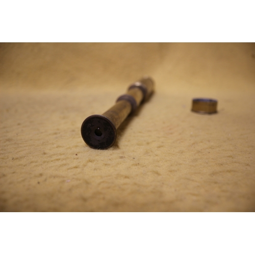 157 - Vintage Brass 3 Section Telescope