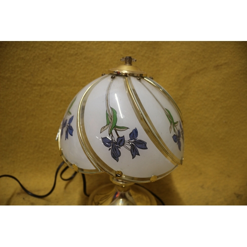 26 - Brass Effect Lamp - 32cm Tall