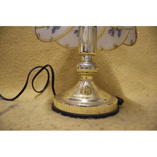 26 - Brass Effect Lamp - 32cm Tall