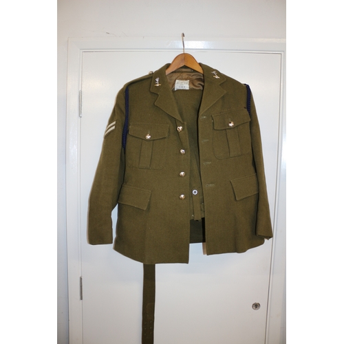 44 - Military Number 2 Uniform with Badges and Arm Colours