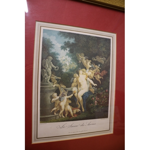 206 - French Picture - Possibly Print? - 38 x 44cm