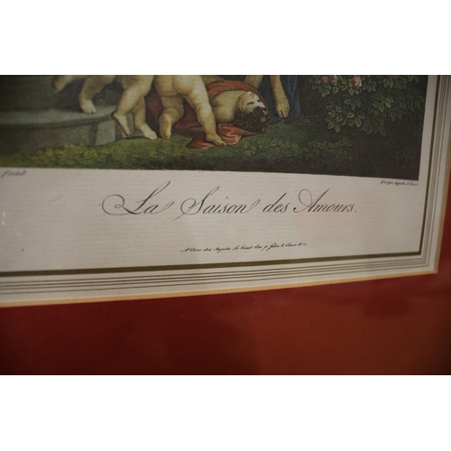 206 - French Picture - Possibly Print? - 38 x 44cm