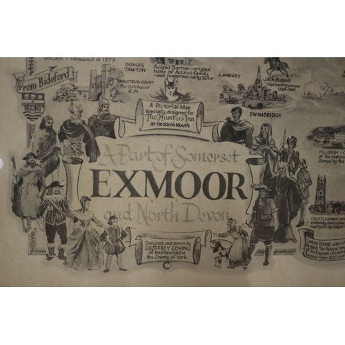 213 - Print of Exmoor - 46 x 35cm