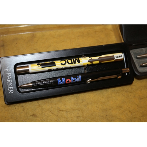 237 - 4 x Parker Pens including Mobil Presentation Pen