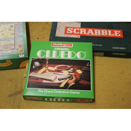 527 - Selection of Vintage Board Games and Puzzles