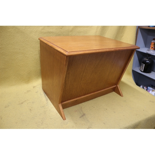 539 - Hand Made Solid Wood Storage Box Believed to be Teak - 60 x 43 x 45cm