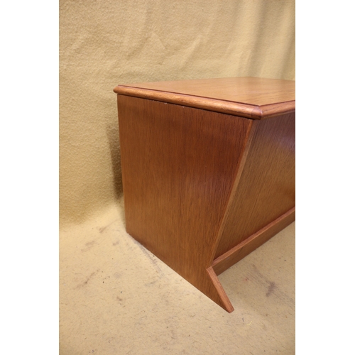 539 - Hand Made Solid Wood Storage Box Believed to be Teak - 60 x 43 x 45cm