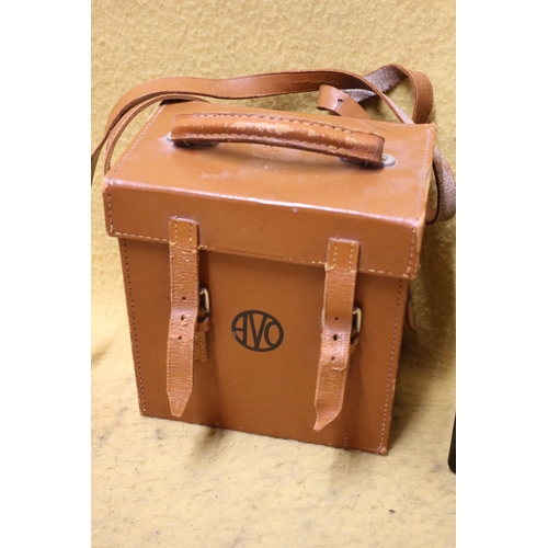 552 - Vintage AVC Meter in Leather Case