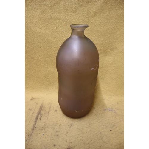 467 - Large Old Glass Bottle - 45cm Tall