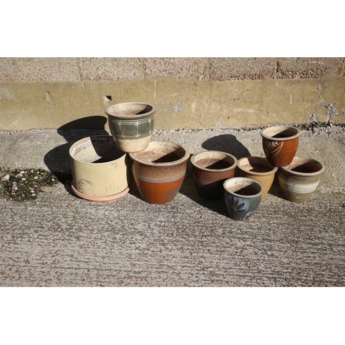 485 - 8 x Plant Pots