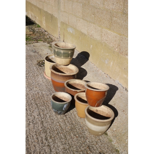 485 - 8 x Plant Pots