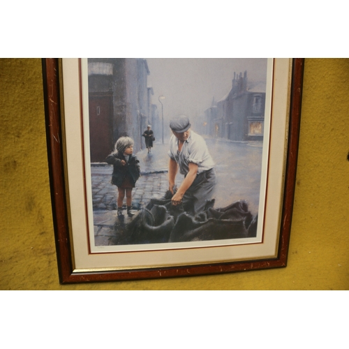 544 - The Coalman's Helper Limited Edition Print - 50 x 46cm