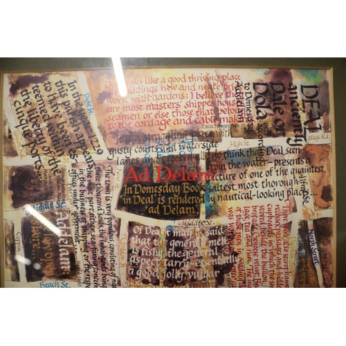 553 - Mish Mash of Quotes - 34 x 29cm