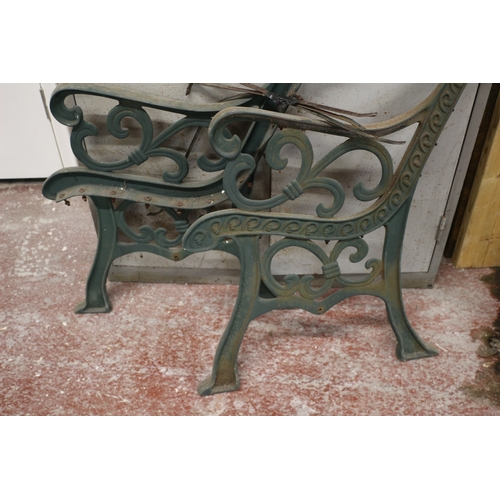 615 - Cast Iron Bench Ends - Heavy