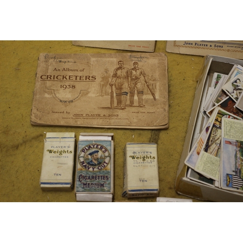 622 - Selection of Early Cigarette Cards, including Albums and Loose.