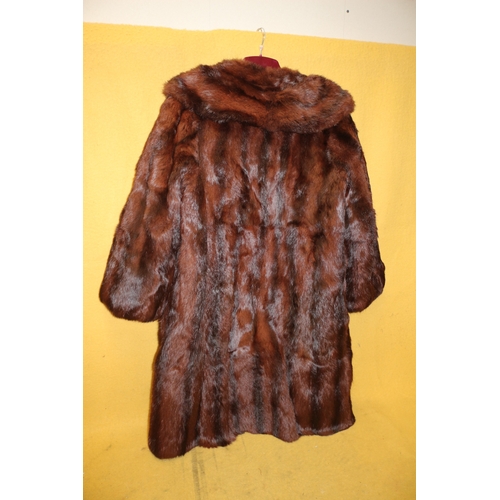 11 - Vintage De Bella Fur Coat in Nice Condition