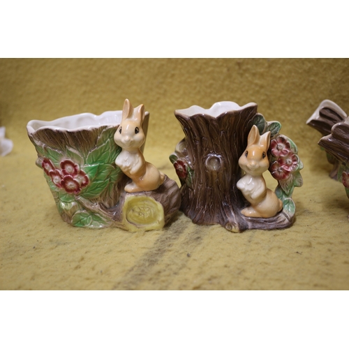 113 - 10 Pieces of Hornsea Fauna Pottery