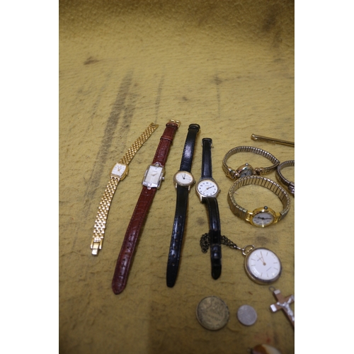 128 - Bundle of Various Watches and Other Items