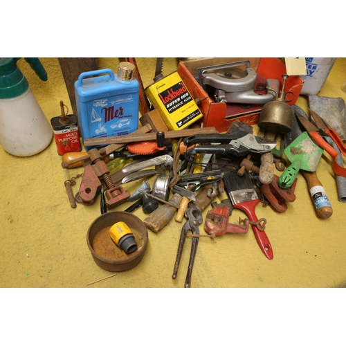 134 - Large Selection of Garden Tools and DIY Items