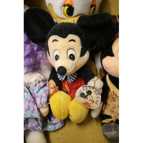 47 - Bundle of Soft Toys including Disney Original Mickey & Minnie