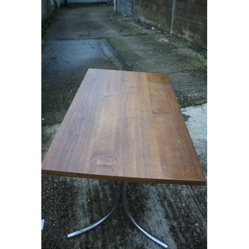 78 - 1970's Kitchen Table - 117 x 75 x 70cm