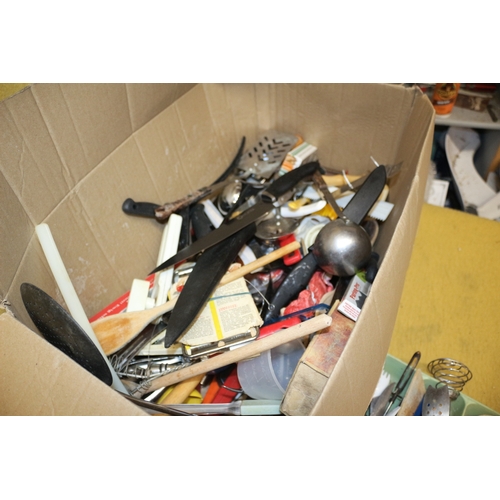 153 - Large Quantity of Kitchen Utensils