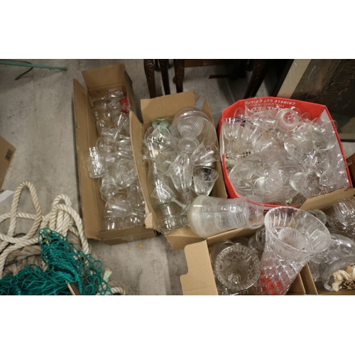 167 - Large Quantity of Glassware in Several Boxes